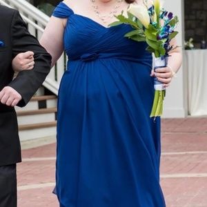 Corset Back Bridesmaid Dress